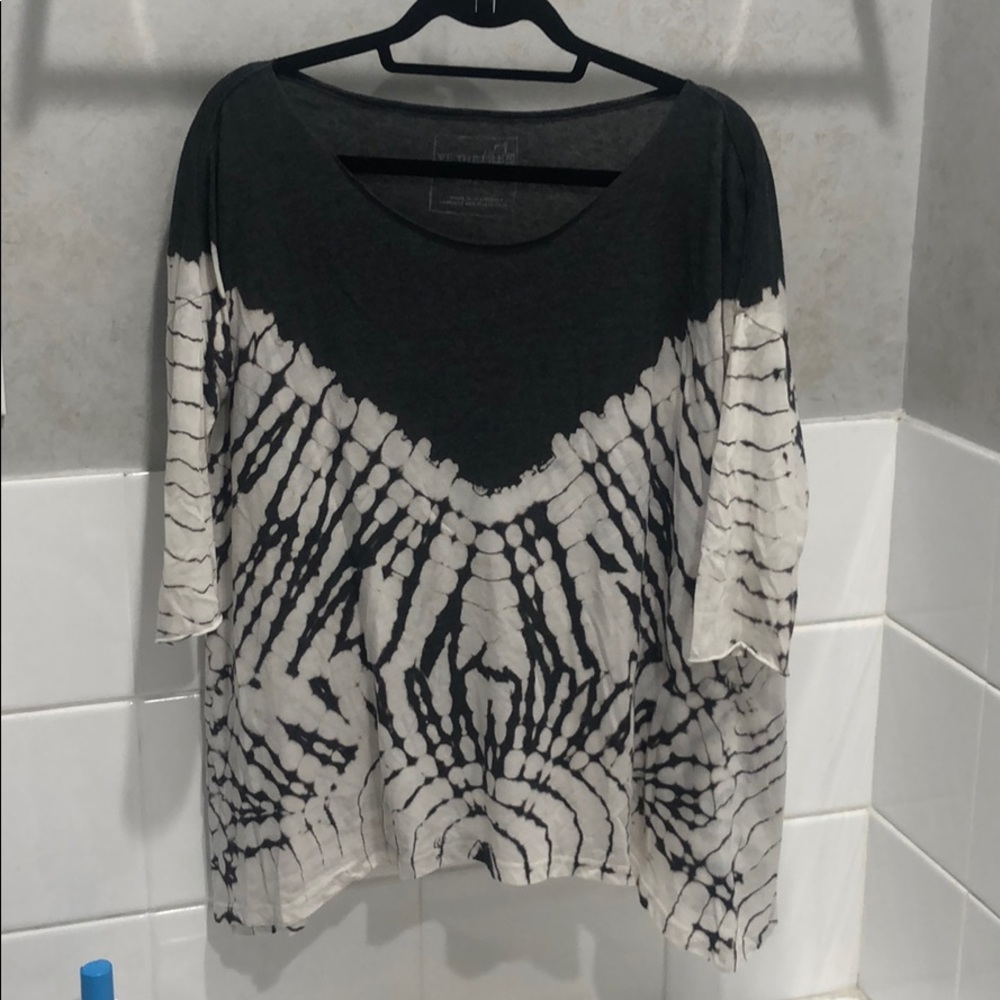 We The Free three quarter sleeve top